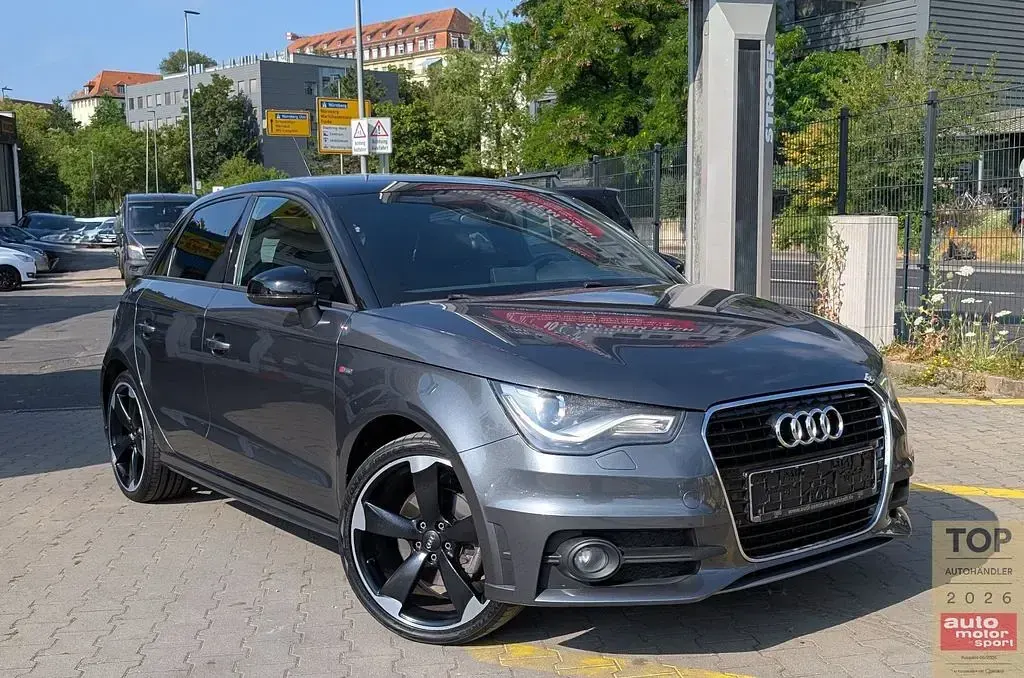 Gebraucht Audi A1 Sportback S-Line 140 PS (102 kW) 2014 Daytonagrau Kleinwagen