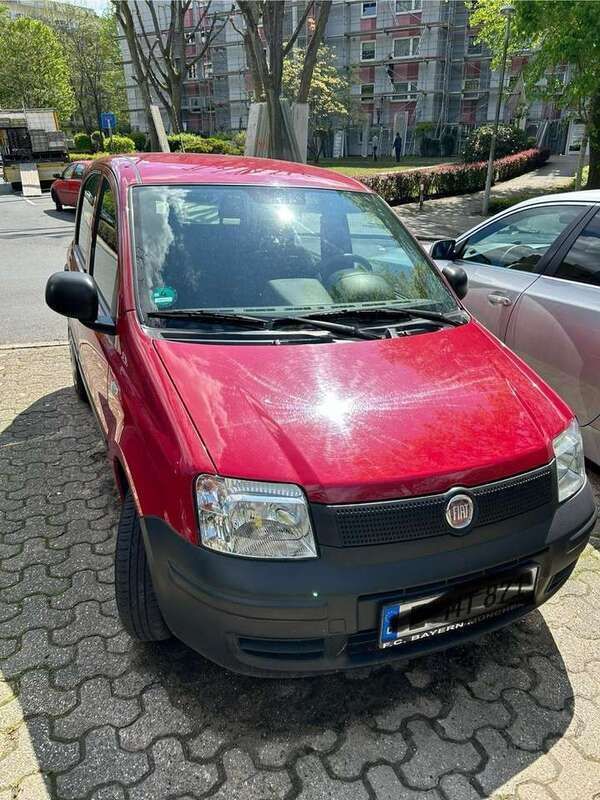 Rot Gebraucht 2009 Fiat Panda Active Kleinwagen | 1.200 € - Bild 1/4