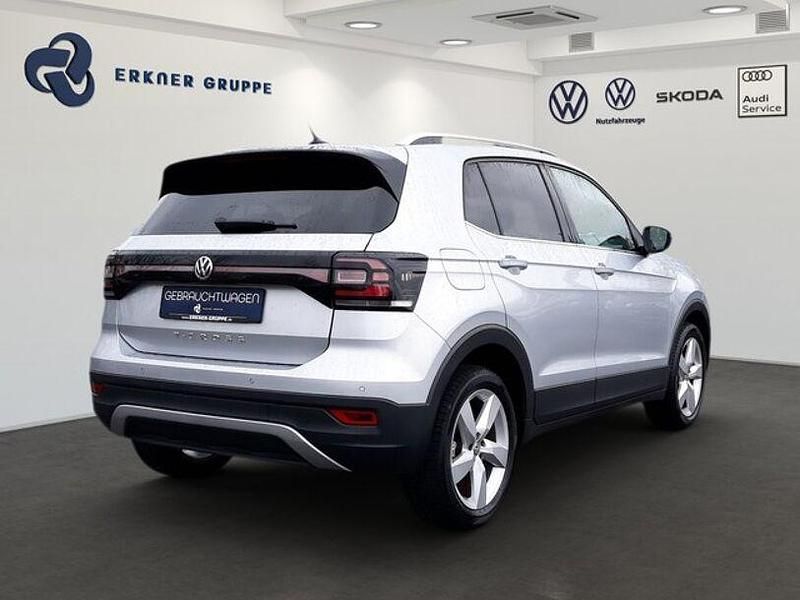Gebraucht VW T-Cross Style 116 PS (85 kW) 2019 Reflexsilber metallic SUV