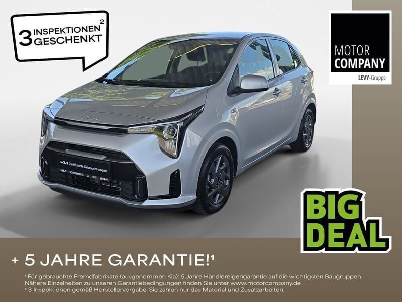 (kcs) sparklingsilber met. Gebraucht 2024 Kia Picanto Vision Kleinwagen | 15.989 € (Fairer Preis) - Bild 1/4