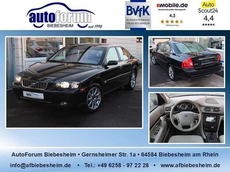 Gebraucht Volvo S80 Summum 272 PS (200 kW) 2005 Black sapphire (metallic) Limousine