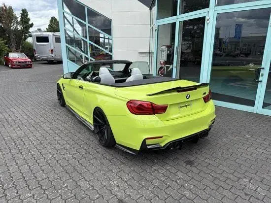 Gebraucht BMW M4 Cabriolet Sport Line 450 PS (330 kW) 2019 Grün Cabrio