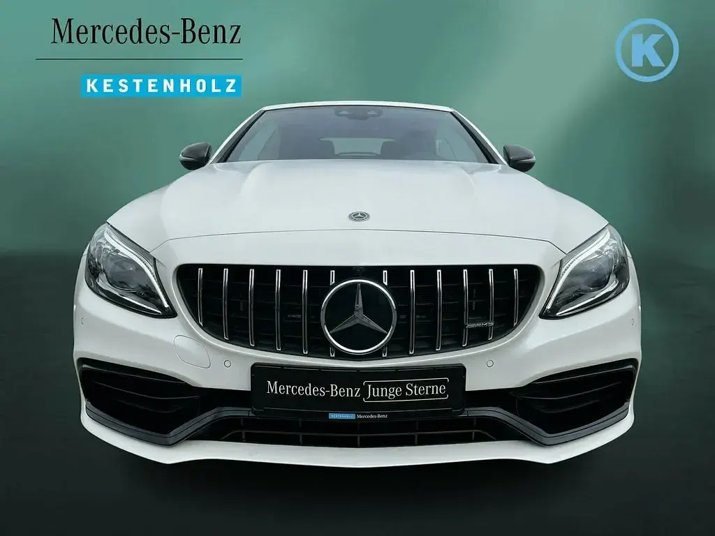 Gebraucht Mercedes C63S AMG AMG 510 PS (375 kW) 2021 Designo kaschmirweiß magno Cabrio