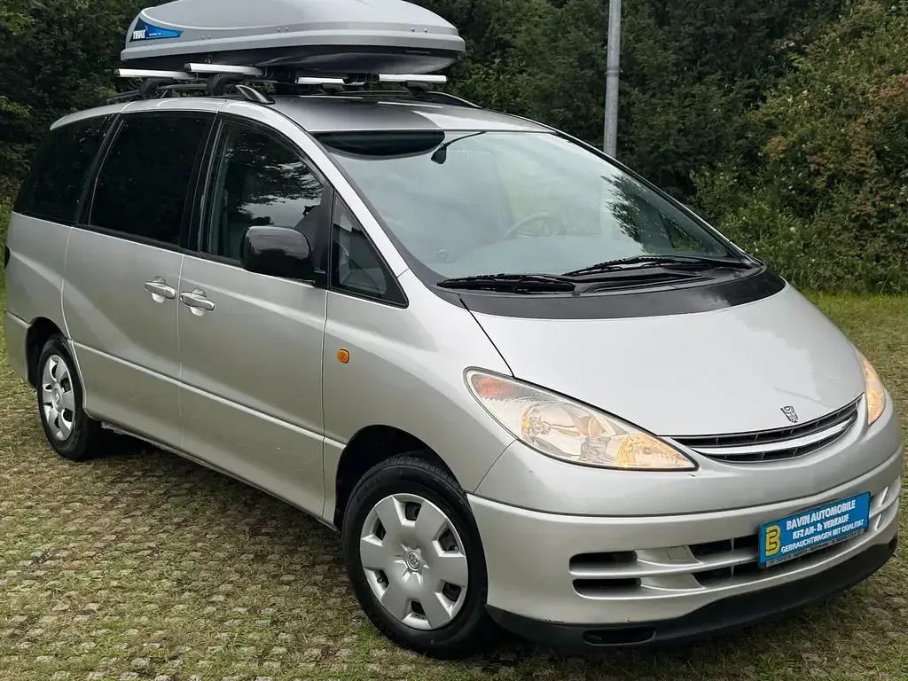 Gebraucht Toyota Previa 156 PS (114 kW) 2003 Silber Van / Kleinbus