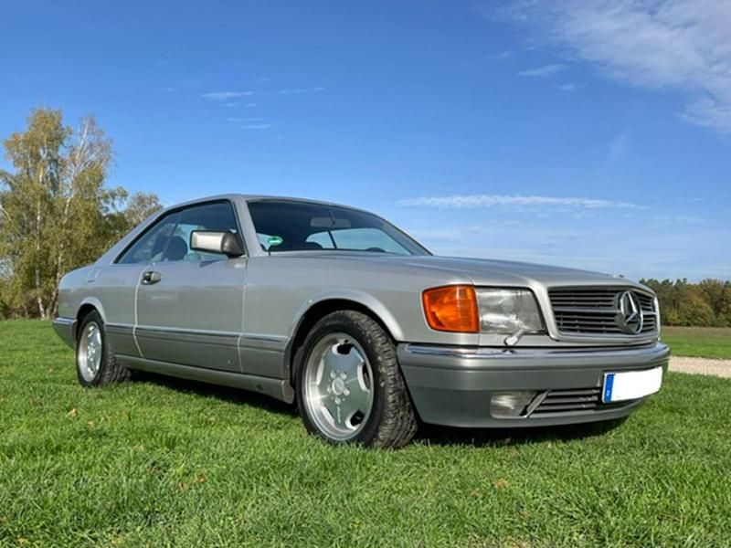 Silber Gebraucht 1991 Mercedes 500 Coupé | 27.800 € - Bild 1/4