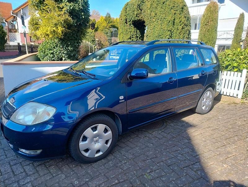 Gebraucht Toyota Corolla 110 PS (80 kW) 2004 Blau Kombi