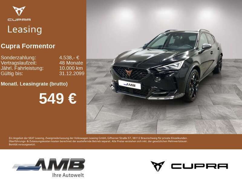 Midnight schwarz metallic Gebraucht 2023 Cupra Formentor VZ SUV | 45.380 € (Etwas zu teuer) - Bild 1/2