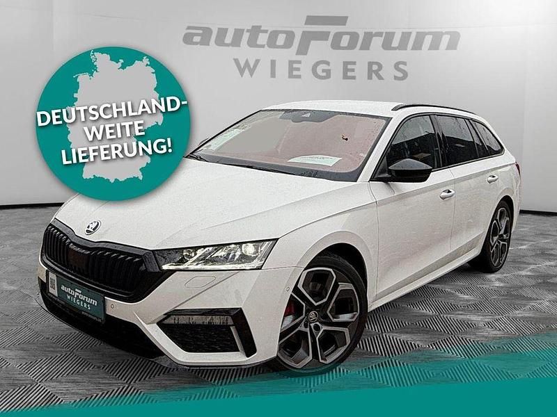 Weiß Gebraucht 2021 Skoda Octavia RS Kombi | 26.981 € (Fairer Preis) - Bild 1/4
