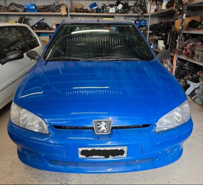 Blau Gebraucht 1997 Peugeot 106 Kleinwagen | 10.000 € - Bild 1/4