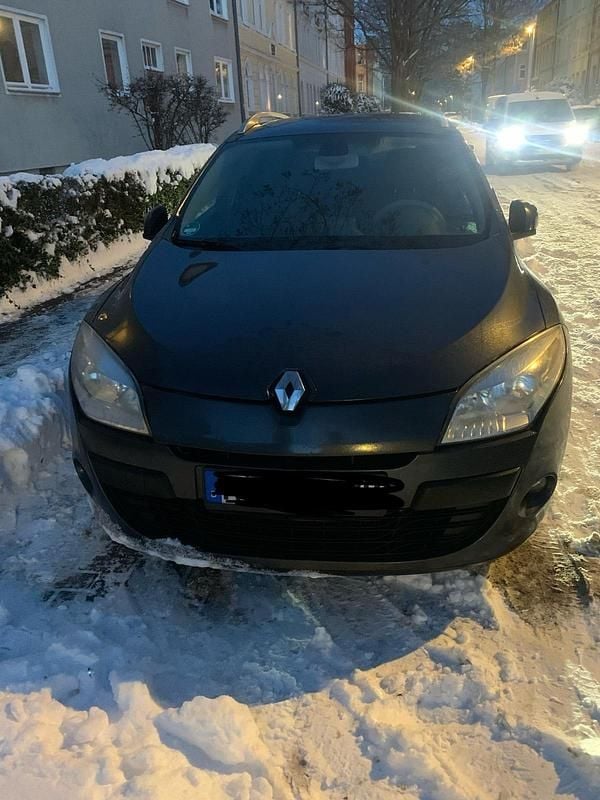 Schwarz Gebraucht 2009 Renault Mégane GrandTour Kombi | 3.800 € (Fairer Preis) - Bild 1/4