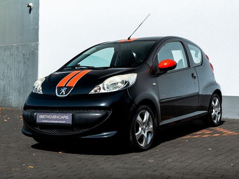 Schwarz Gebraucht 2007 Peugeot 107 Filou Kleinwagen | 1.499 € (Guter Preis) - Bild 1/4