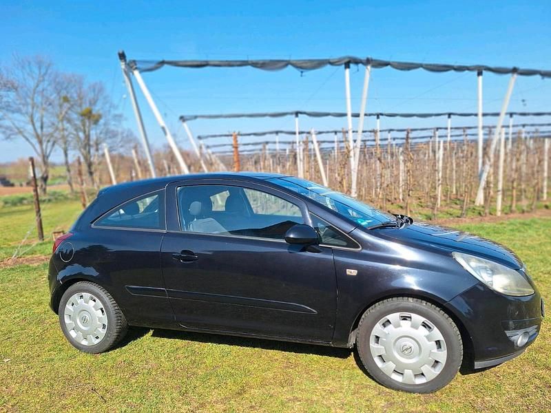 Gebraucht Opel Corsa 90 PS (66 kW) 2007 Schwarz Kleinwagen