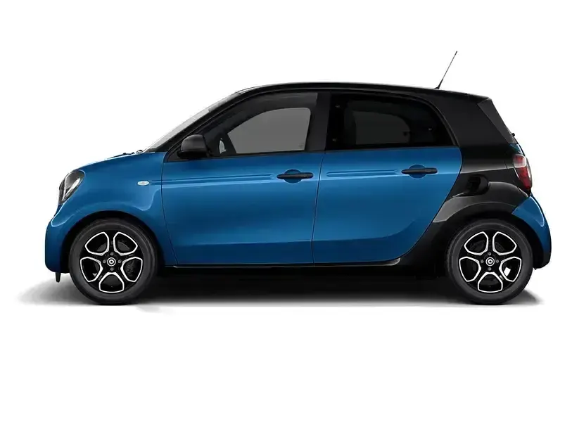 Używany Smart ForFour Prime 90 KM (66 kW) 2019 Niebieski Hatchback