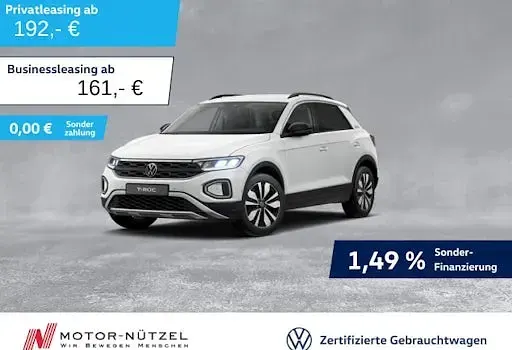 Gebraucht VW T-Roc Goal 116 PS (85 kW) 2025 Weiß SUV