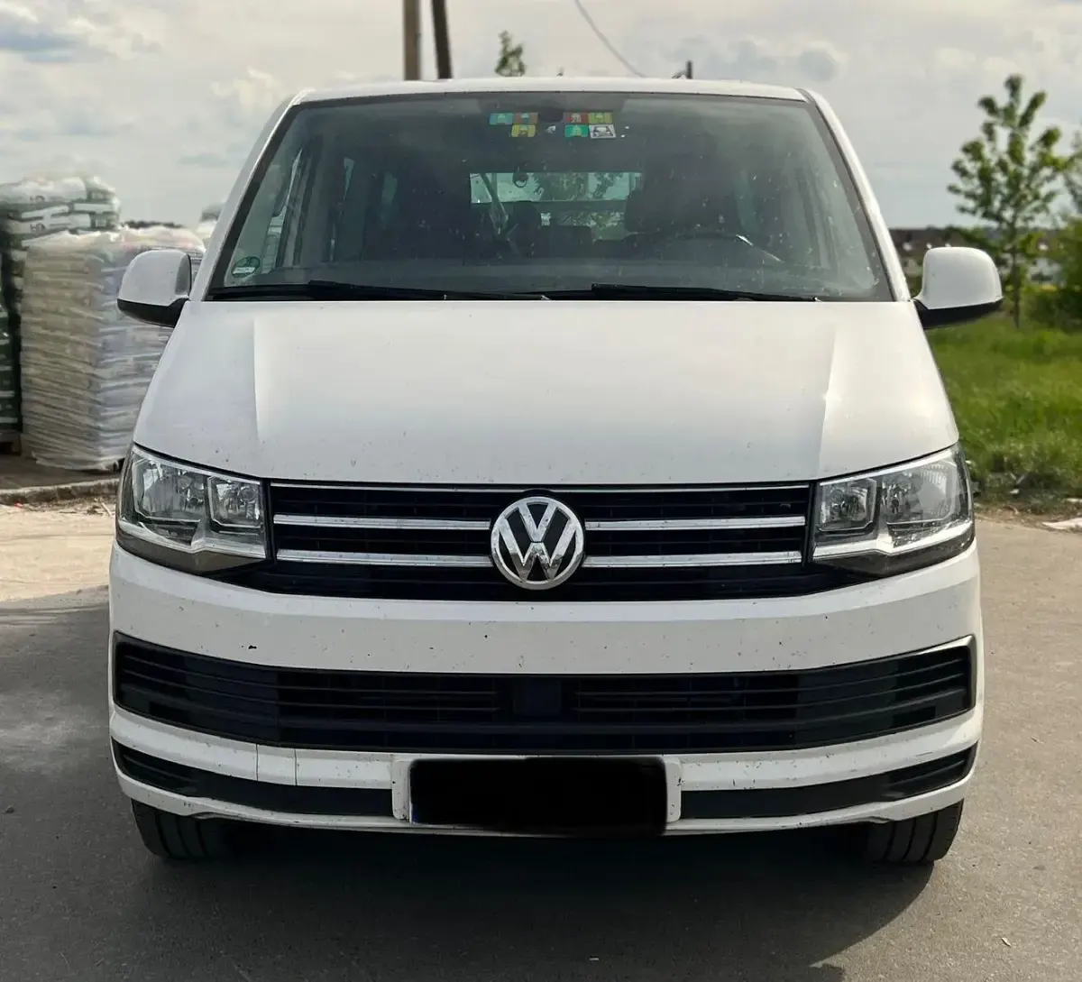Usata VW T6 Highline 150 CV (110 kW) 2016 Bianco Furgone