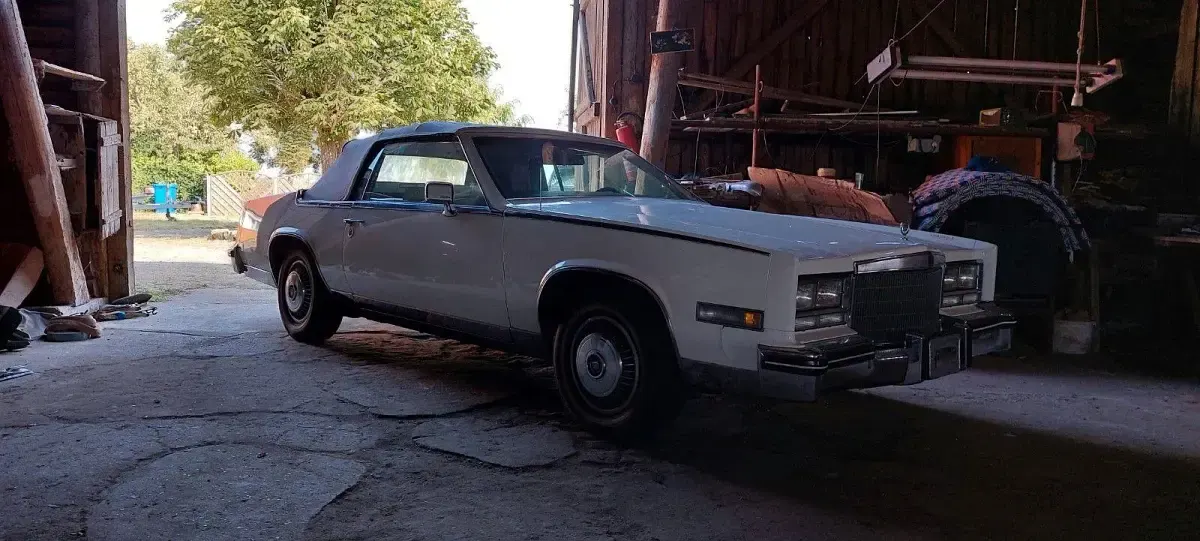 Second-hand Cadillac Eldorado 155 CP (114 kW) 1984 Alb Coupe