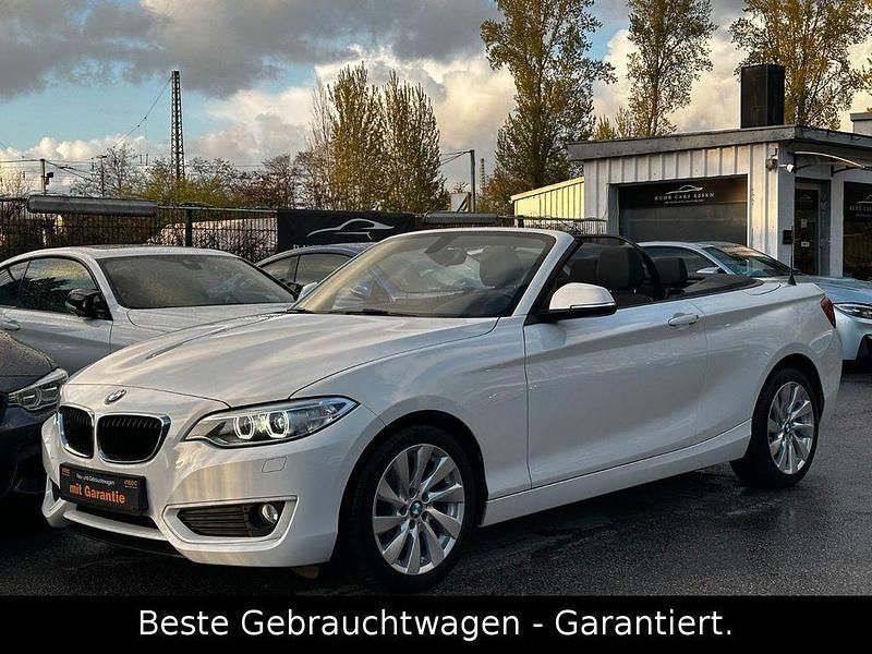 Gebraucht BMW 220 Advantage 184 PS (135 kW) 2015 Weiß Cabrio