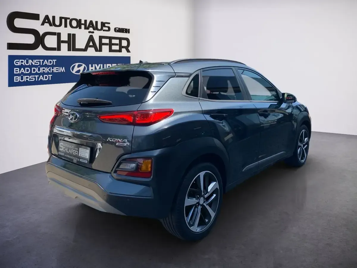 Gebraucht Hyundai Kona Premium 177 PS (130 kW) 2018 Grau SUV