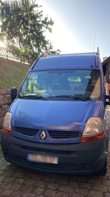 Blau Gebraucht 2007 Renault Master Van | 5.200 € (Teuer) - Bild 1/4