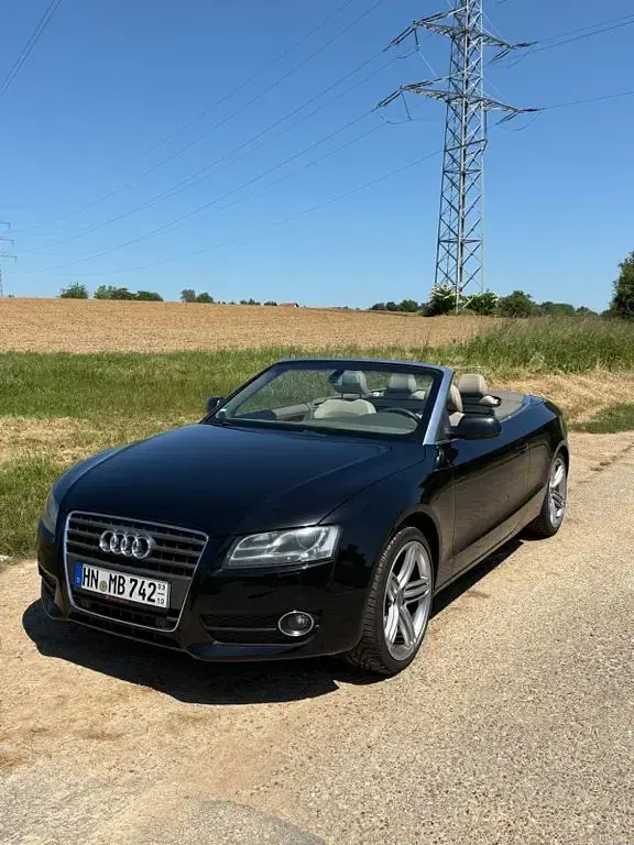 Używany Audi A5 Cabriolet Performance 211 KM (155 kW) 2009 Czarny Kabriolet
