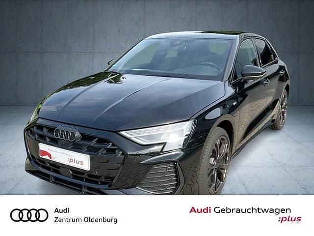 Mythosschwarz metallic Gebraucht 2025 Audi A3 Sportback e-tron S-Line Kleinwagen | 49.999 € - Bild 1/4