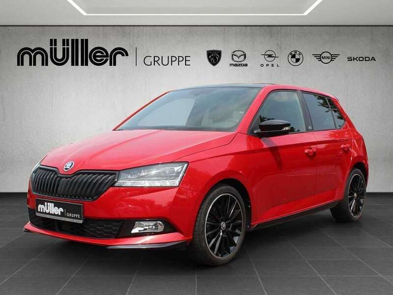 Rot Gebraucht 2020 Skoda Fabia Monte Carlo Kleinwagen | 16.990 € (Fairer Preis) - Bild 1/4