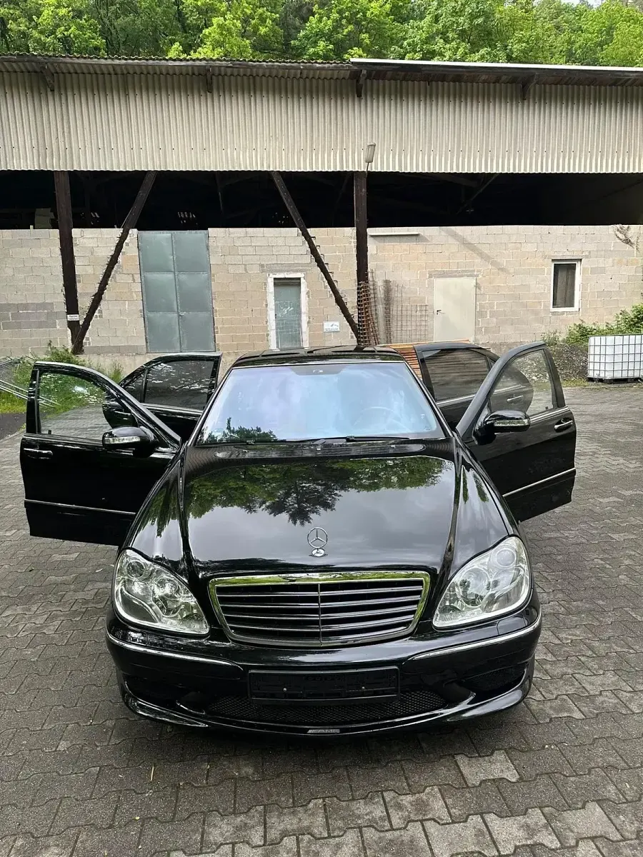 Gebraucht Mercedes S55 AMG AMG 500 PS (367 kW) 2002 Schwarz Limousine