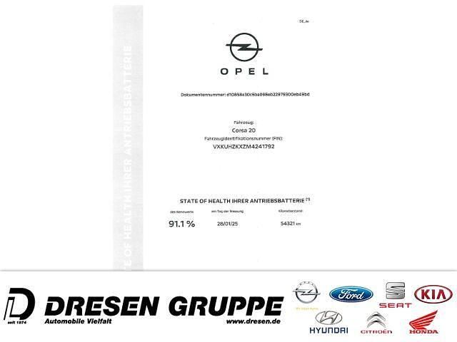 Gebraucht Opel Corsa-e Edition 100 kW (136 PS) 2021 Orange Kleinwagen