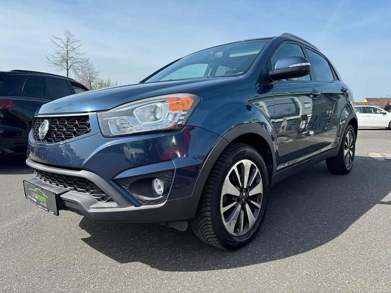 Gebraucht SsangYong Korando Crystal 175 PS (128 kW) 2016 Blau SUV