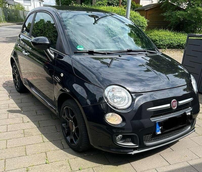 Schwarz Gebraucht 2014 Fiat 500 S Limousine | 5.890 € (Guter Preis) - Bild 1/4