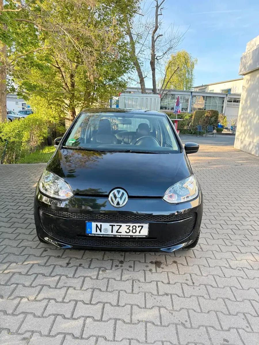 Gebraucht VW up! 60 PS (44 kW) 2012 Schwarz Kleinwagen