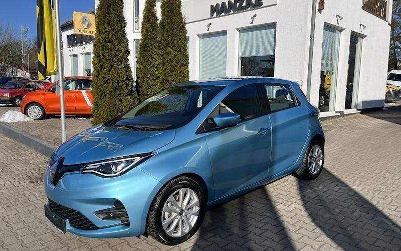 Aquamarinblau metallic Gebraucht 2022 Renault Zoe Experience Kleinwagen | 17.490 € (Etwas zu teuer) - Bild 1/4