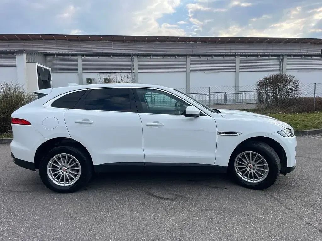 Gebraucht Jaguar F-Pace Pure 179 PS (131 kW) 2017 Weiß SUV