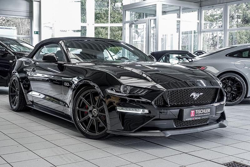 Gebraucht Ford Mustang GT 450 PS (330 kW) 2019 Schwarz Cabrio