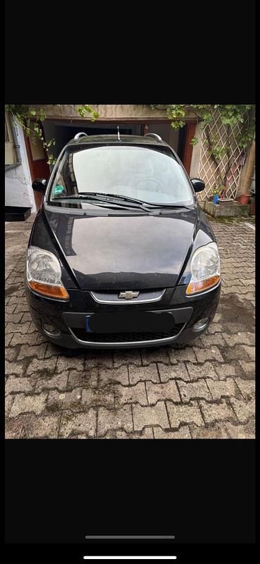 Schwarz Gebraucht 2009 Chevrolet Matiz Kleinwagen | 550 € - Bild 1/4