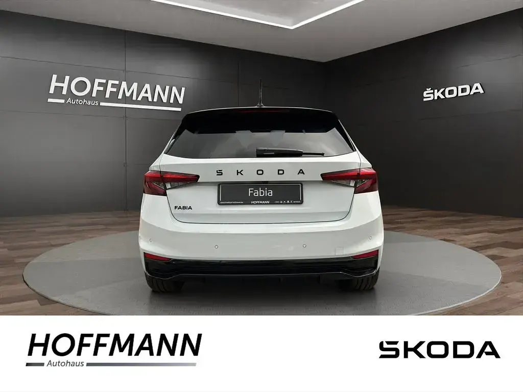 Neu Skoda Fabia Monte Carlo 150 PS (110 kW) 2026 Weiß Kleinwagen