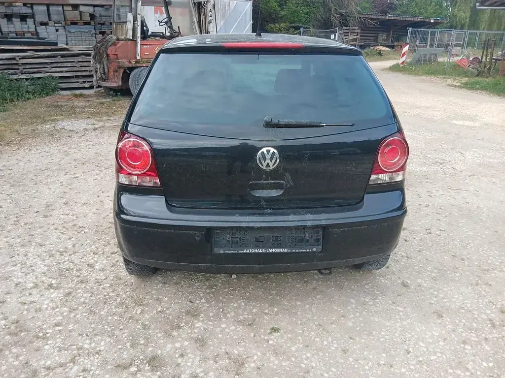 Gebraucht VW Polo United 80 PS (58 kW) 2008 Schwarz Kleinwagen