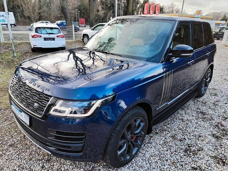 Svo premium palette blue Gebraucht 2019 Land Rover Range Rover SVAutobiography SUV | 83.950 € (Teuer) - Bild 1/4