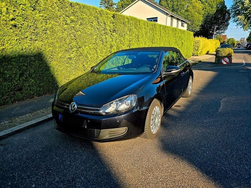 Gebraucht VW Golf Cabriolet 105 PS (77 kW) 2012 Schwarz Cabrio