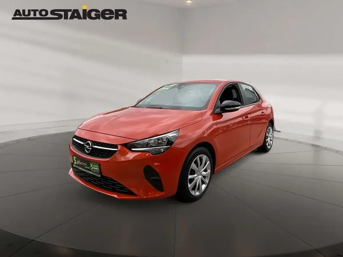 Gebraucht Opel Corsa Edition 101 PS (74 kW) 2023 Orange fizz Kleinwagen