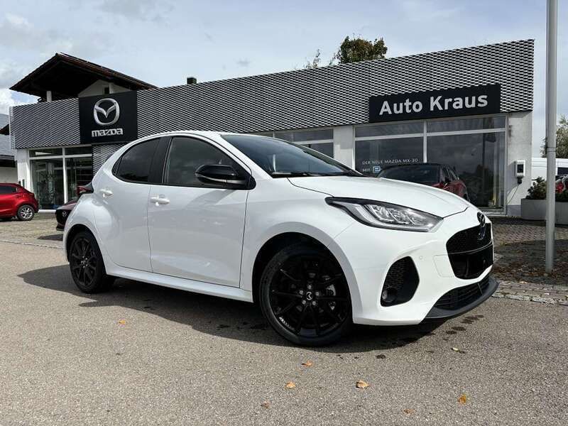 Lunar white Neu 2024 Mazda 2 Homura-Line Kleinwagen | 25.390 € (Fairer Preis) - Bild 1/4