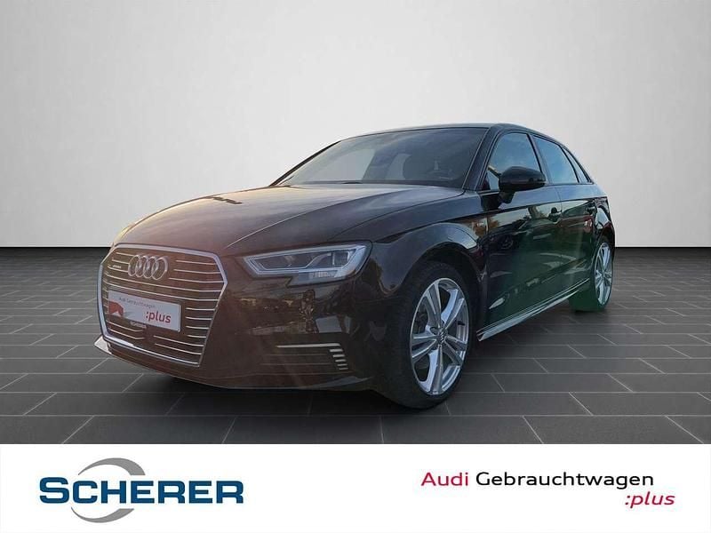 Mythosschwarz metallic Gebraucht 2020 Audi A3 e-tron S-Line Kleinwagen | 19.500 € (Superpreis) - Bild 1/4