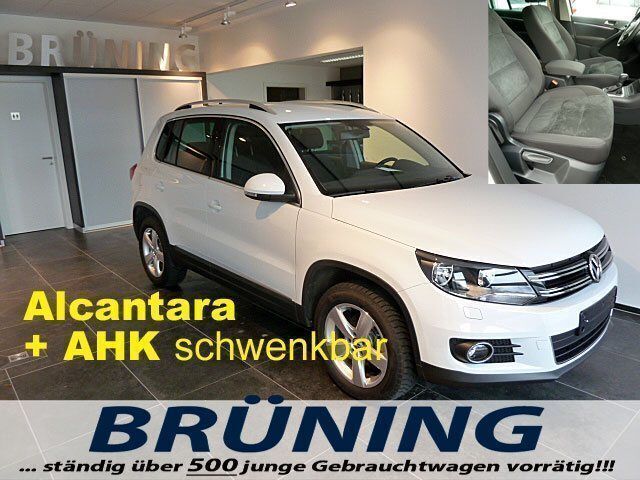 Weiß Gebraucht 2014 VW Tiguan Sportline SUV | 29.490 € - Bild 1/4