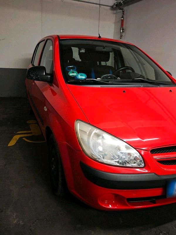 Gebraucht Hyundai Getz 63 PS (46 kW) 2005 Rot Kleinwagen