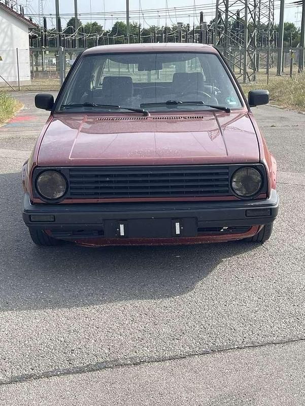 Rot Gebraucht 1991 VW Golf II Coupé | 2.255 € - Bild 1/4