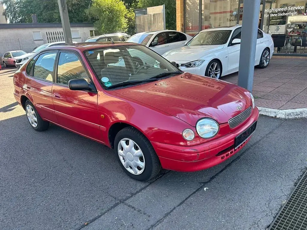 Gebraucht Toyota Corolla Terra 86 PS (63 kW) 1999 Rot Limousine