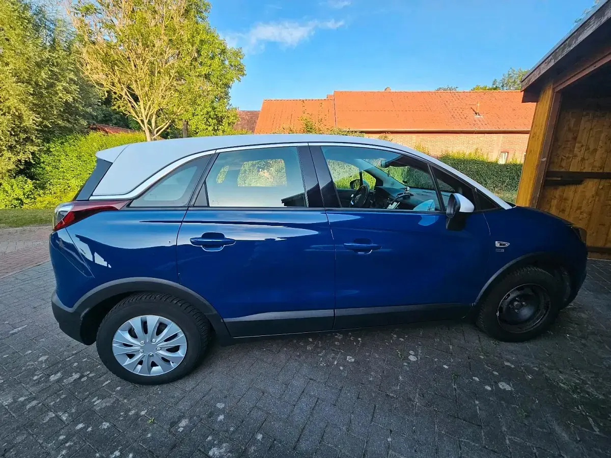 Gebraucht Opel Crossland 83 PS (61 kW) 2019 Blau SUV