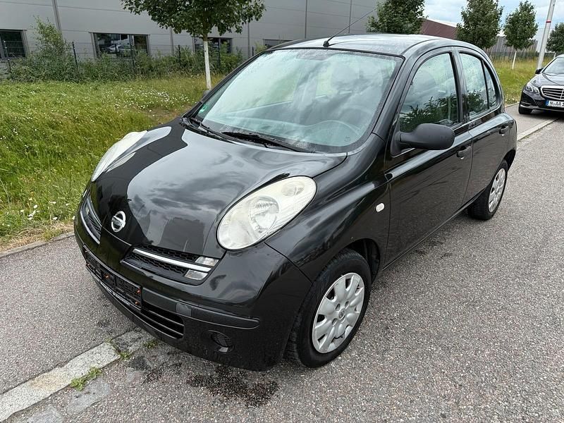 Schwarz Gebraucht 2005 Nissan Micra Kleinwagen | 750 € (Superpreis) - Bild 1/4