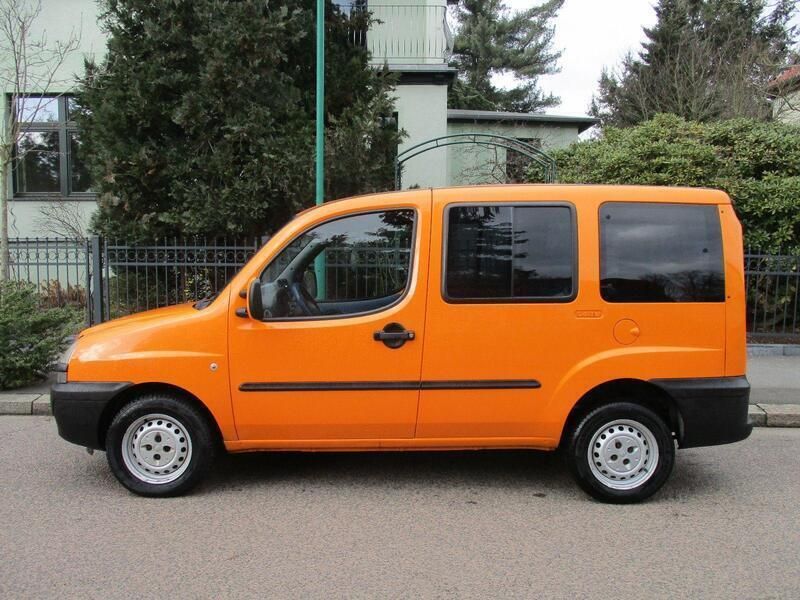Gebraucht Fiat Doblò 103 PS (75 kW) 2005 Orange Van / Kleinbus