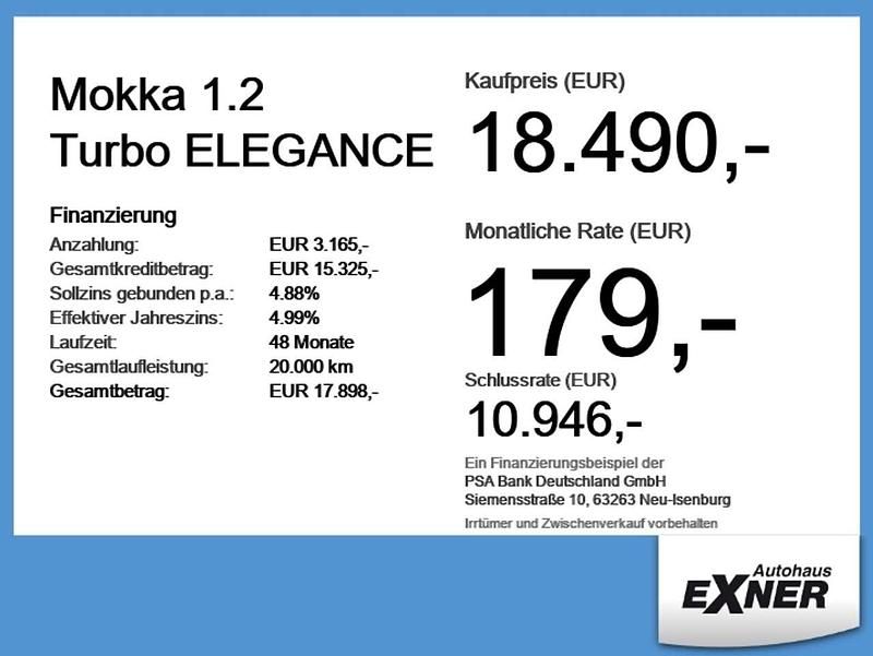 Gebraucht Opel Mokka Elegance 101 PS (74 kW) 2024 Weiß banquise SUV
